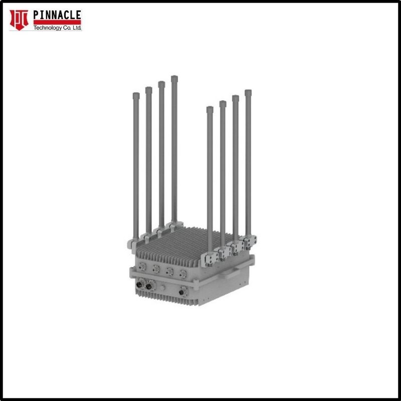 UAS WiFi GPS control remoto FPV detector de drones Contador de interferencia tipo fijo exterior