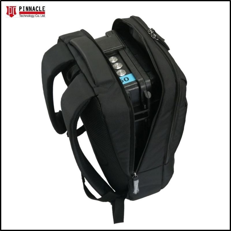El mochila contador jammer 1km GPS WIFI-1.5g 2.4G 5.8g anti-drone jammer