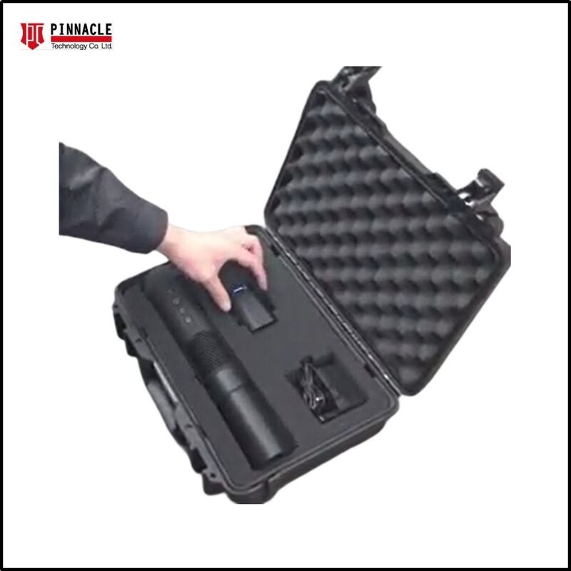 Rango de 500m IP65 impermeable 1kg linterna ligera anti-drone jammer defensa táctica UAS portátil