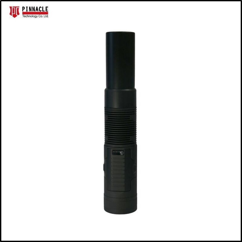 Rango de 500m IP65 impermeable 1kg linterna ligera anti-drone jammer defensa táctica UAS portátil