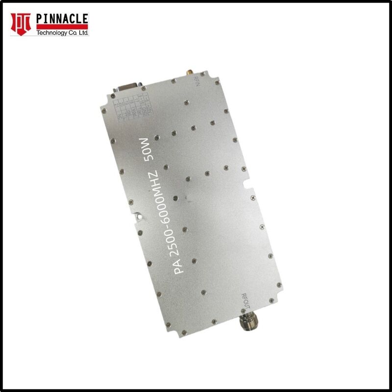 Modulo de amplificador de alta potencia de 810 GHz 50W Amplificador de potencia RF de alta eficiencia para aplicaciones de banda X