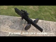 RC2.4G RC5.8G RC 1.5G Forma de arma portátil Drone Jammer UAVs Jammer de señal