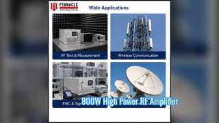 800W 1200 1400MHz Amplificador de potencia RF para uso industrial