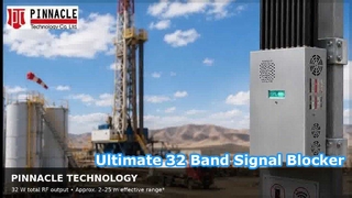 PDA 32W bloqueador independiente del teléfono del interruptor DIP 5G WiFi GPS de la emisión de la señal del canal 32W